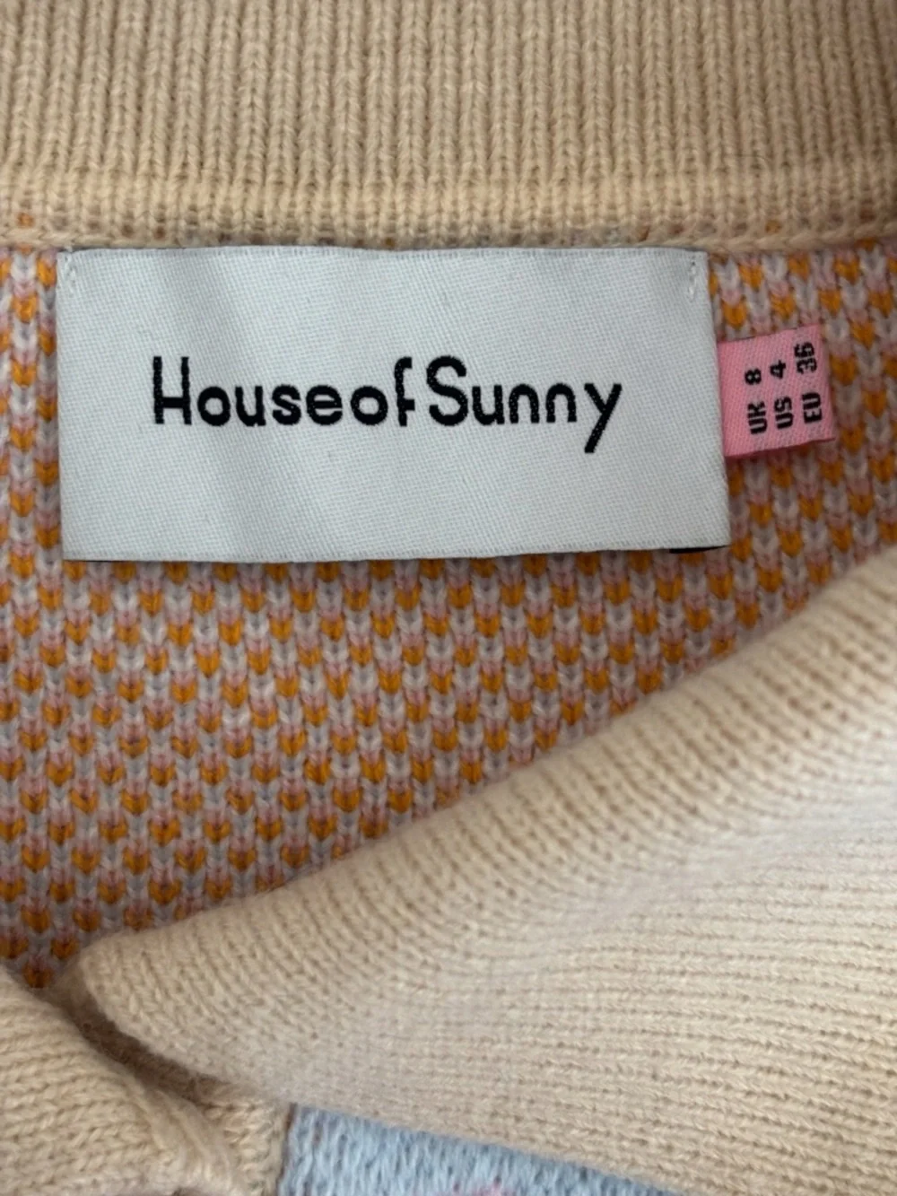 House of Sunny The Rise Tripper Cardigan Sweater Sz 4 - Picture 6 of 7